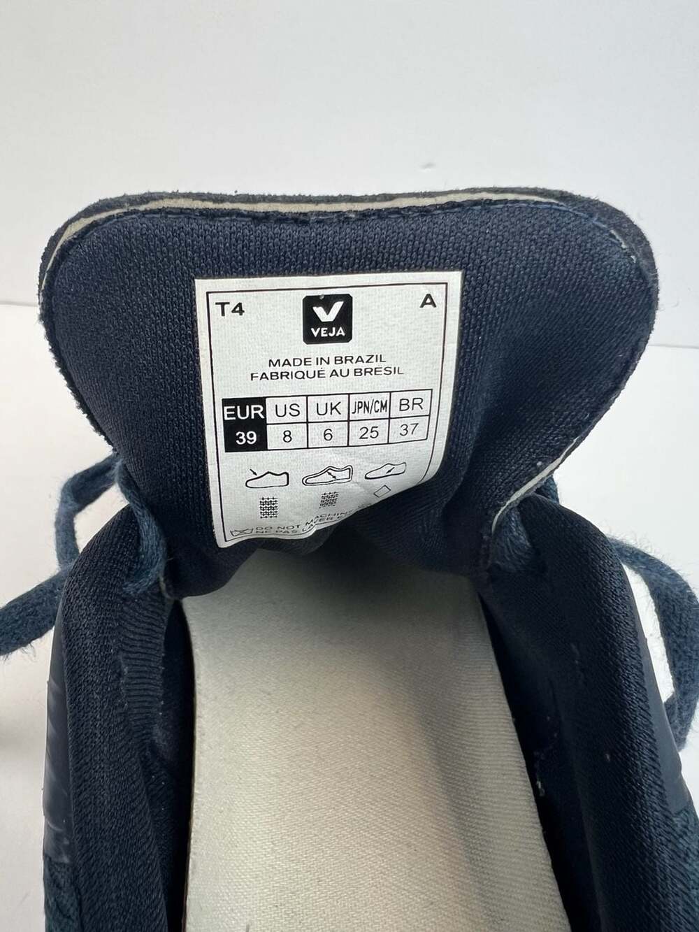 Veja Women’s Alveomesh Nautico Petale Vegan Sneakers Size 8 ($135) - Picture 4 of 8